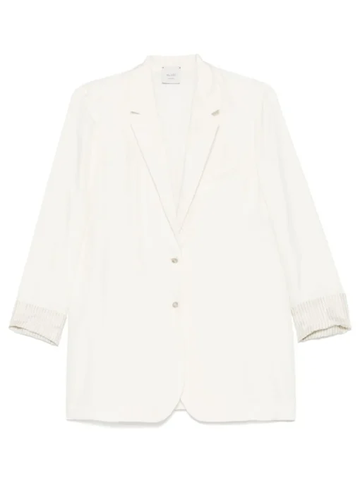 Alysi Giacca Bianco Donna