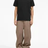 Ami Alexandre Mattiussi T-shirt Nero Uomo girocollo