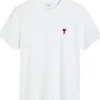 Ami Paris T-shirt Bianco Uomo