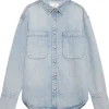 Anine Bing Camicia Blu Donna