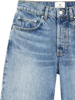 Anine Bing Jeans Blu Donna Gamba Affusolata