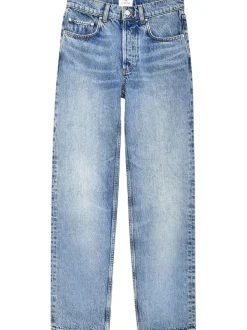 Anine Bing Jeans Blu Donna Gamba Affusolata