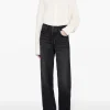 Anine Bing Jeans Grigio Donna Manon