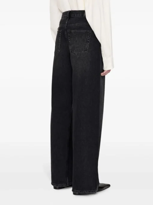 Anine Bing Jeans Grigio Donna Manon