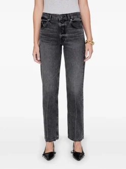 Anine Bing Jeans Grigio Donna