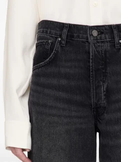 Anine Bing Jeans Grigio Donna Manon