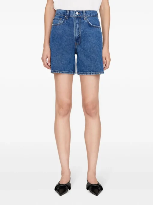 Anine Bing Short Blu Donna Kat