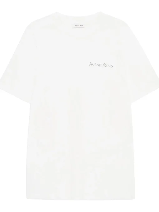 Anine Bing T-shirt Bianco Donna