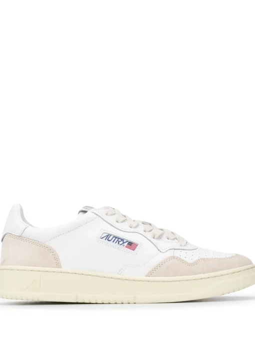 Autry Medalist Uomo Scarpa Bianco-Beige
