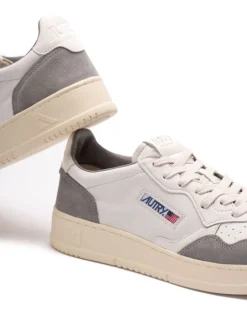 Autry Medalist Uomo Scarpa Bianco-Grigio
