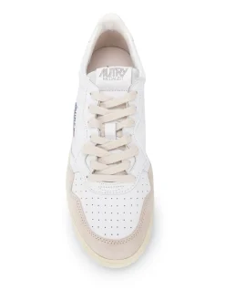 Autry Medalist Uomo Scarpa Bianco-Beige