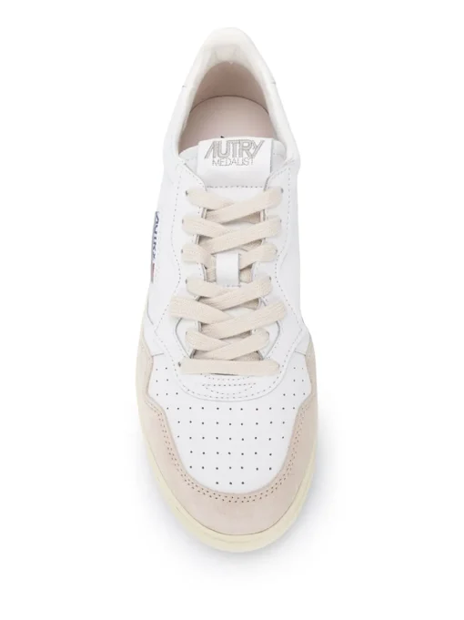 Autry Medalist Uomo Scarpa Bianco-Beige
