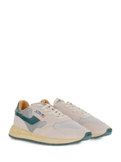 Autry Reelwind Uomo Scarpa Beige-Verde
