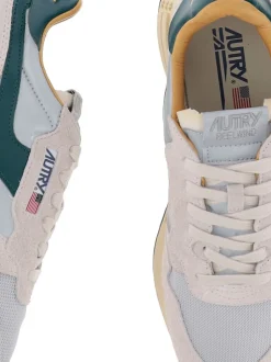 Autry Reelwind Uomo Scarpa Beige-Verde