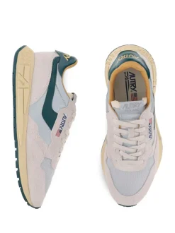 Autry Reelwind Uomo Scarpa Beige-Verde