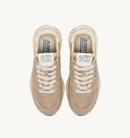 Autry Scarpa Beige Uomo Reelwind Low