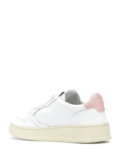 Autry Scarpa Bianco Rosa Donna Medalist Low