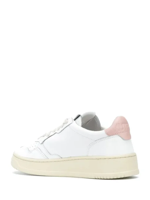 Autry Scarpa Bianco Rosa Donna Medalist Low