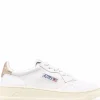 Autry Scarpa Bianco-Oro Donna Medalist