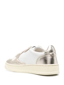 Autry Scarpa Bianco-Platino Donna Medalist
