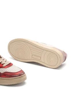 Autry Super Vintage Donna Scarpa Rosso-Rosa