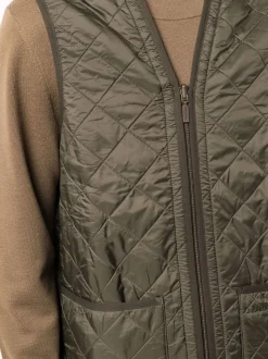 Barbour Gilet Verde Uomo Trapuntato Polarquilt
