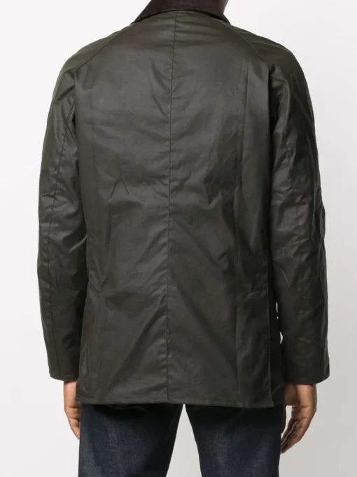 Barbour Giubbotto Verde Uomo Ashby