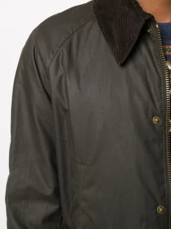 Barbour Giubbotto Verde Uomo Ashby