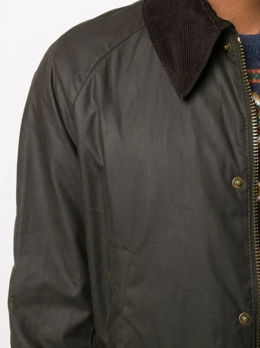 Barbour Giubbotto Verde Uomo Ashby