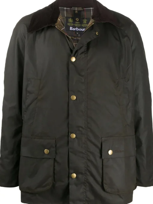 Barbour Giubbotto Verde Uomo Ashby