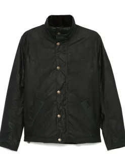 Barbour Giubbotto Verde Uomo Tranport Wax