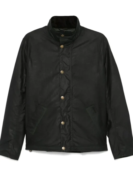 Barbour Giubbotto Verde Uomo Tranport Wax