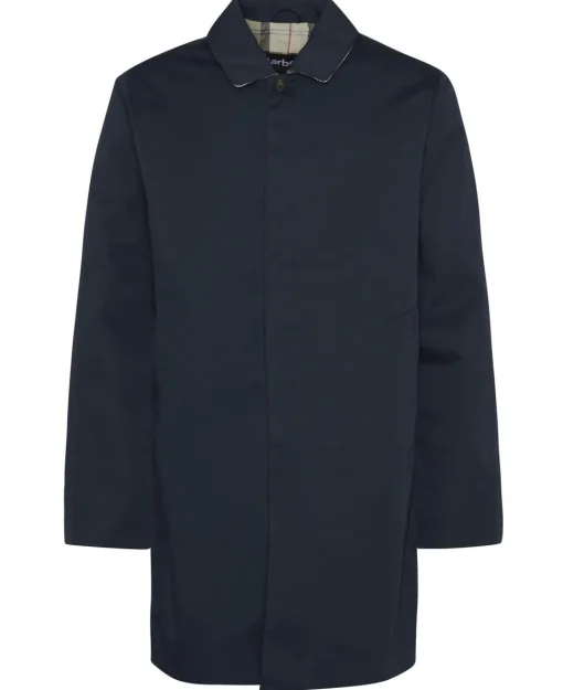 Barbour Mac Rokig Uomo Trench Blu