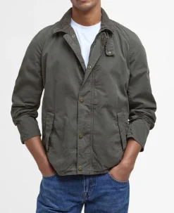 Barbour Tracker Uomo Giubbotto Verde