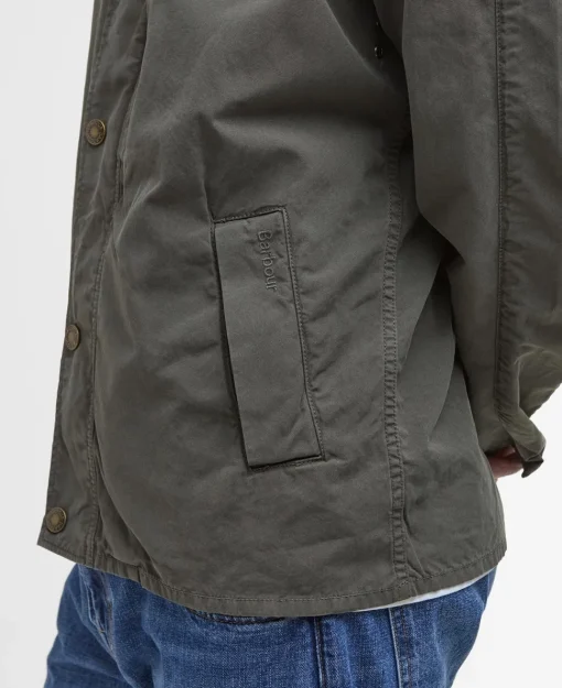 Barbour Tracker Uomo Giubbotto Verde