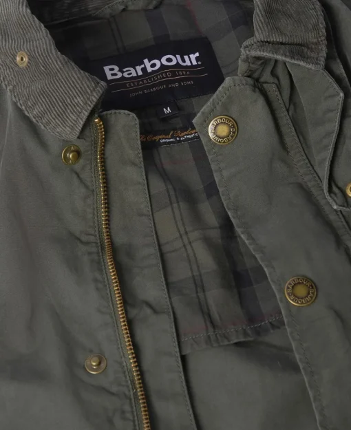 Barbour Tracker Uomo Giubbotto Verde