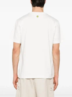 Barrow Unisex T-shirt Giallo Stampa Orso
