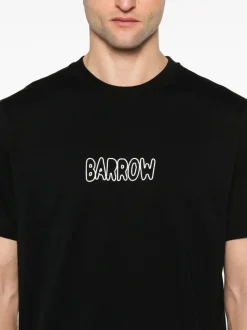 Barrow Unisex T-shirt Nero Emoji Posteriori