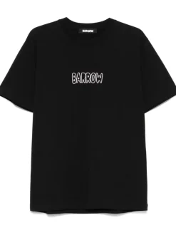 Barrow Unisex T-shirt Nero Emoji Posteriori