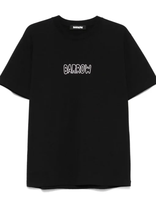 Barrow Unisex T-shirt Nero Emoji Posteriori