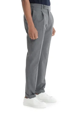 Berwich Pantalone Grigio Uomo Retro