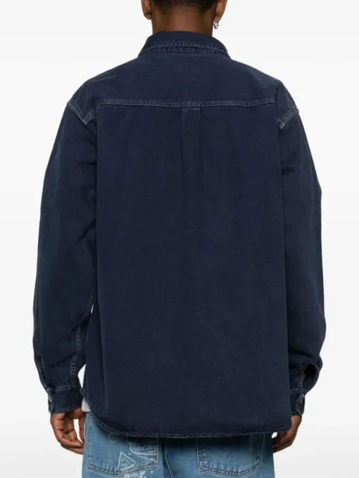 Carhartt Camicia Blu Uomo Denim