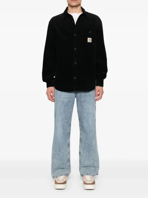 Carhartt Camicia Nero Uomo Flint