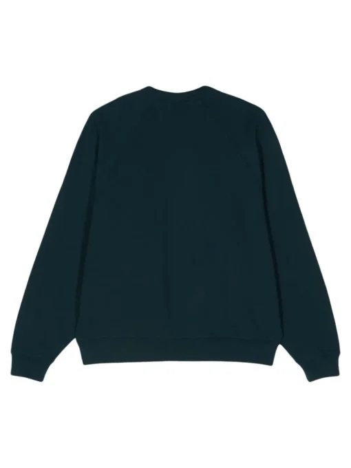 Carhartt Felpa Blu Donna Girocollo Logo Signature