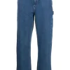 Carhartt Jeans Blu Donna Stile Workwear