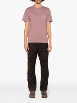 Carhartt Pantalone Marrone Uomo Double Knee