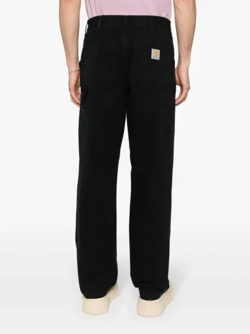 Carhartt Pantalone Nero Uomo Single Knee