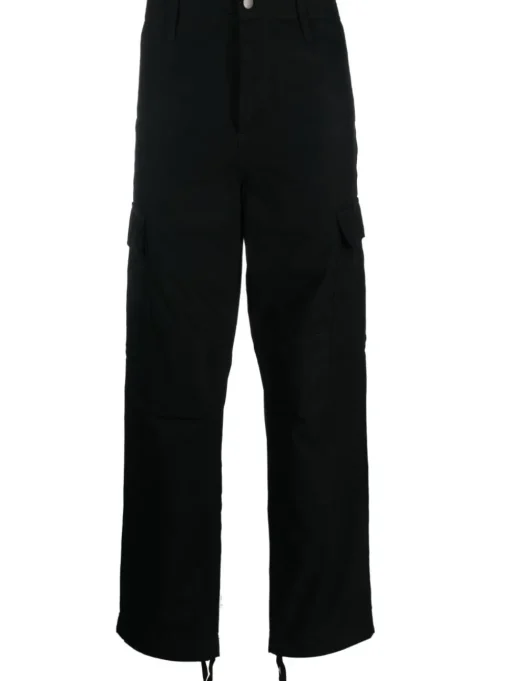 Carhartt Pantalone Nero Uomo Ripstop Cargo