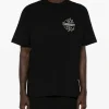 Carhartt T-shirt Nero Uomo Stampa Logo Fulmini