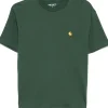 Carhartt T-shirt Verde Donna Chase